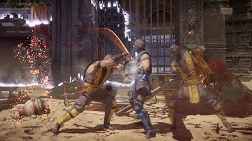 Mortal Kombat 11 Scorpion teleport cancel