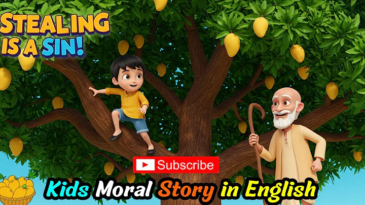 Stealing is a Sin | Kids Moral story in English | Animated Moral story #cartoon #animated