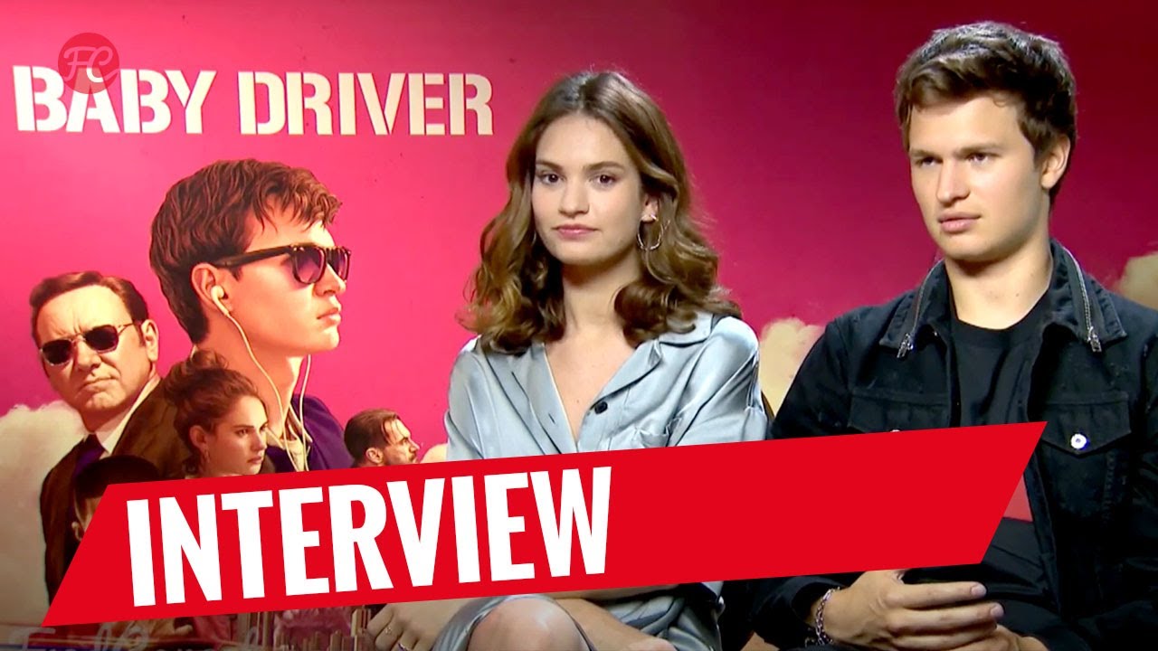 Baby Driver Interview Mit Ansel Elgort Und Lily James Fredcarpet Youtube