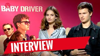 BABY DRIVER | Interview mit Ansel Elgort und Lily James | FredCarpet