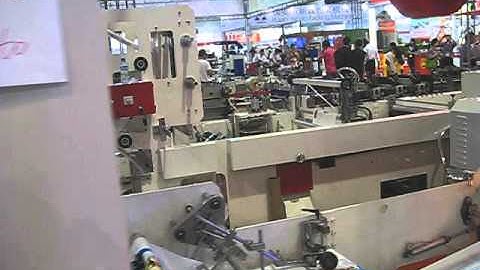 CW 800NJT patch handle bag making machine/heavy duty plastic bag machine