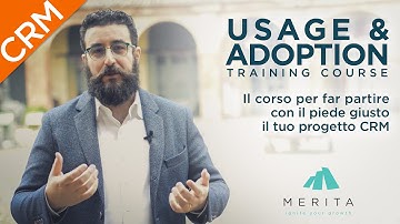 CRM USAGE & ADOPTION TRAINING COURSE - CRM User Adoption