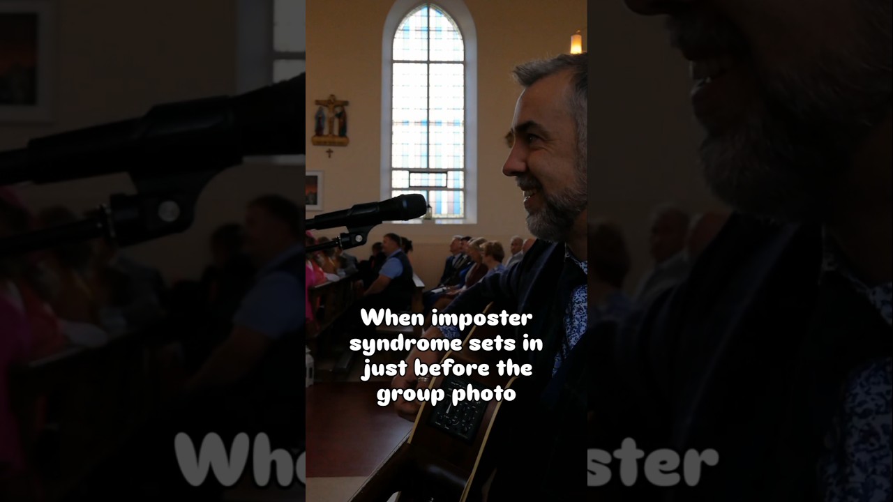 Wedding Singer experiences imposter syndrome at wedding ceremony 