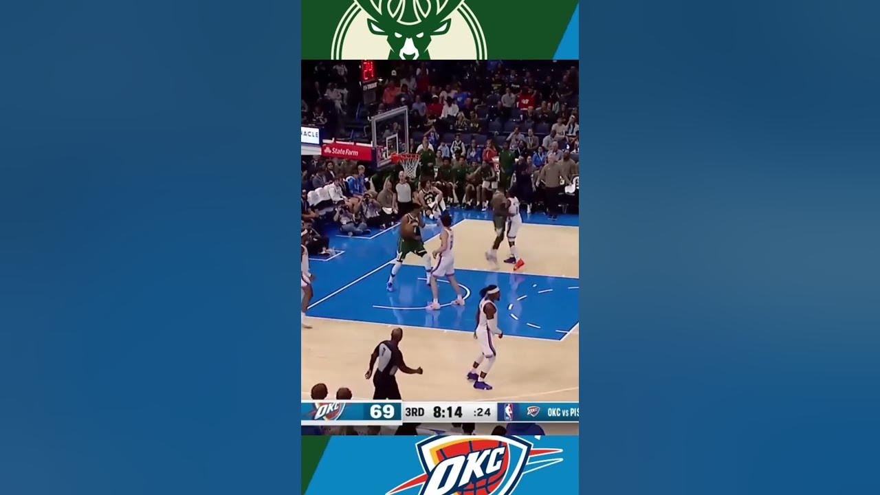 BUCKS VS THUNDER PRESEASON HIGHLIGHTS Oct.17,2023 PART5 YouTube