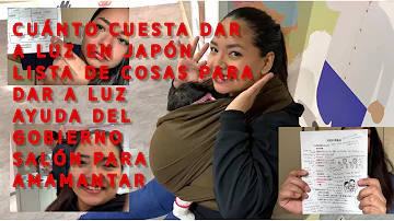 ¿Es gratis dar a luz en Japón?