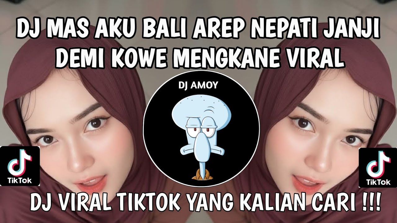DJ MAS AKU BALI AREP NEPATI JANJI TAK JALOK KOWE RA NGAPUSI | DJ DEMI KOWE TREND VIRAL TIKTOK 2026‼️