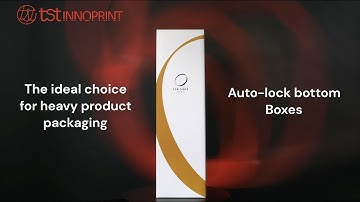 The ideal choice for heavy product packaging - Auto-lock bottom Boxes