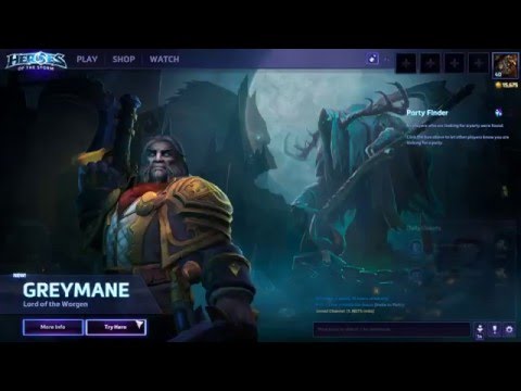 [Blizzgamers HotS ID] New Hero : Greymane