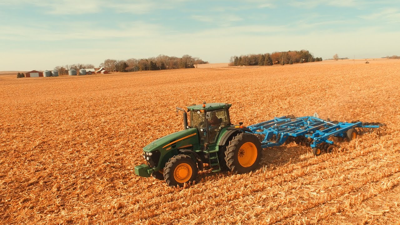 Fall Tillage In South Dakota; John Deere 7930 and Landoll 6230 YouTube