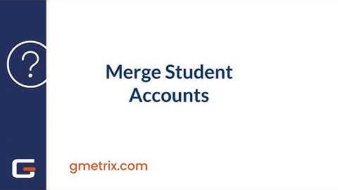 Merge Student Accounts