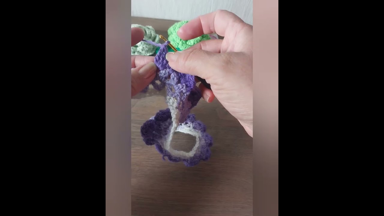 Розовый брелок. Просто и быстро.