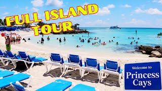 Princess Cays Full Walkthrough Tour 2023! by Sea Trippin' w/ Kim and Scott 8,562 views 6 months ago 10 minutes, 57 seconds