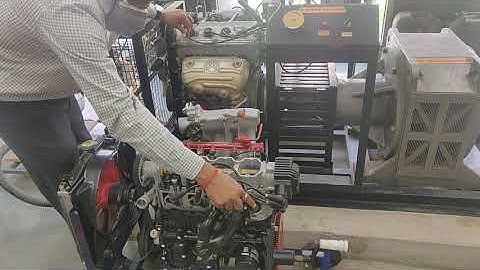 Internal Combustion Engine LAB | Performance study of 4S-4C Petrol engine| Experiment no -3 | part 1