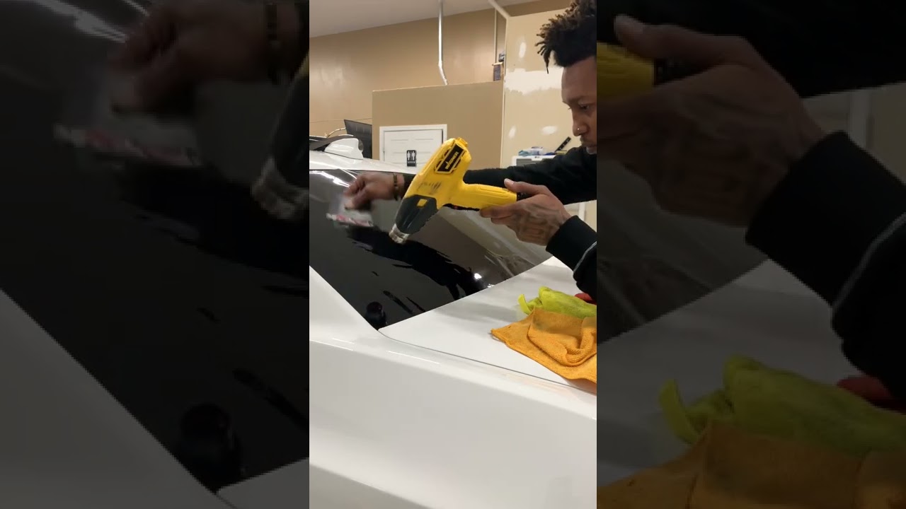 How to fix bubbles in window tint YouTube