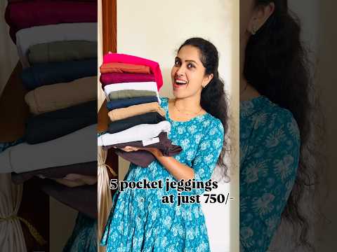 5 Jeggings for just ₹750? 😍 #daily #trending #viral #fashion #outfit #ideas #leggings #offer #comfy