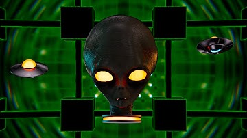 Alien Dance Off || VJ Loops Visuals