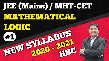 Mathematical Logic Part 1 New Syllabus 2020-2021 | Class 12 Maths | Maharashtra Board | Dinesh Sir