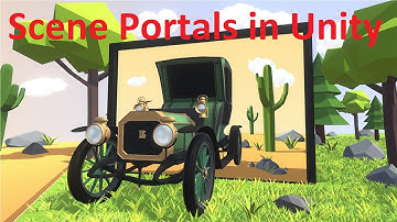 Scene portals in Unity