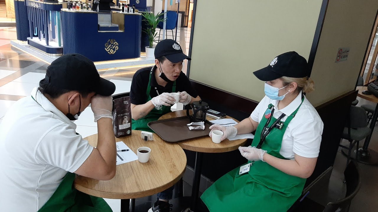 STARBUCKS COFFEE TESTING SUMATRA - YouTube