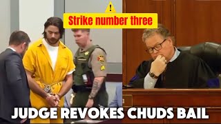 STRIKE 3!! Judge COMPLETELY revokes Chud The Builders bond after watching CCTV ￼FOOTAGE  of SH00TING