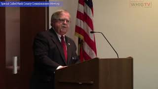 Special Called Nash County Commissioners 2019 about Nash County Jail