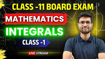 CHSE BOARD 2026 || MATHEMATICS INTEGRALS CLASS - 1 || #bidyasagarclasses_chse #class12 #class12