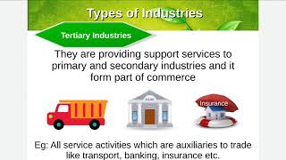 Tertiary industries, Commerce-Trade and Auxiliaries To Trade