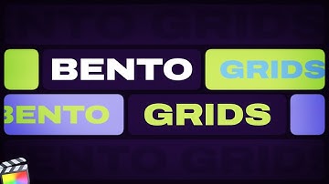 Bento Grids for Final Cut Pro