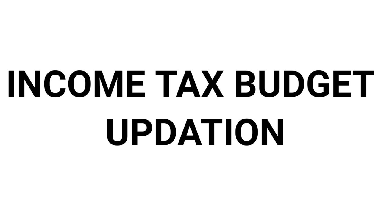 TAX BUDGET UPDATION GST UPDATION BUDGET 2022 YouTube