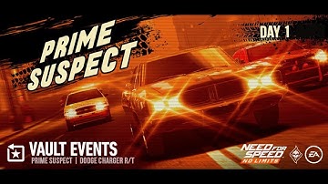 Need For Speed: No Limits | Dodge Charger R/T (Prime Suspect - Day 1 )