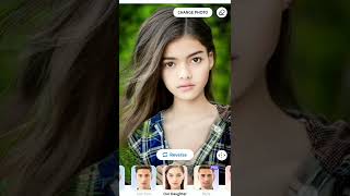 Boy Face Ko Gril Face Kaise   Banaye || New App Photo Editing || New Triks #shortvideo screenshot 4