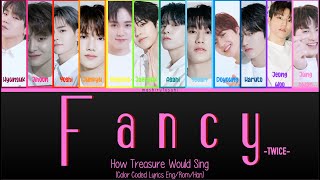 How Treasure Would Sing; Fancy (Twice) Color Coded Lyrics (Eng/Rom/Han)