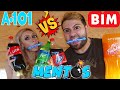 🥶 MENTOS İLE İÇECEK PATLATMAK ! 💣 "A-101 VS BİM" 😱 | DENEY🧪🔴