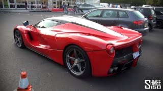 LaFerrari, Huayra, Veyron - Car Park at RM Auctions Battersea