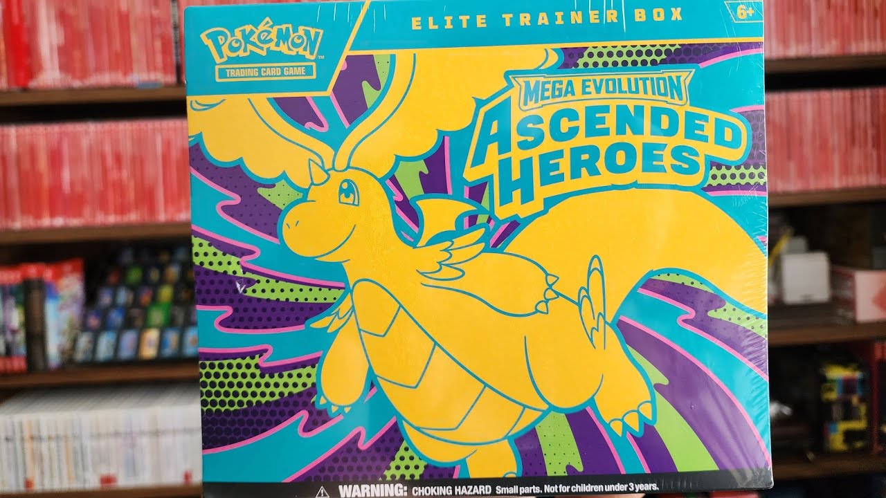 Ascended Heroes Elite Trainer Box - Pokemon Cards Opening - YouTube