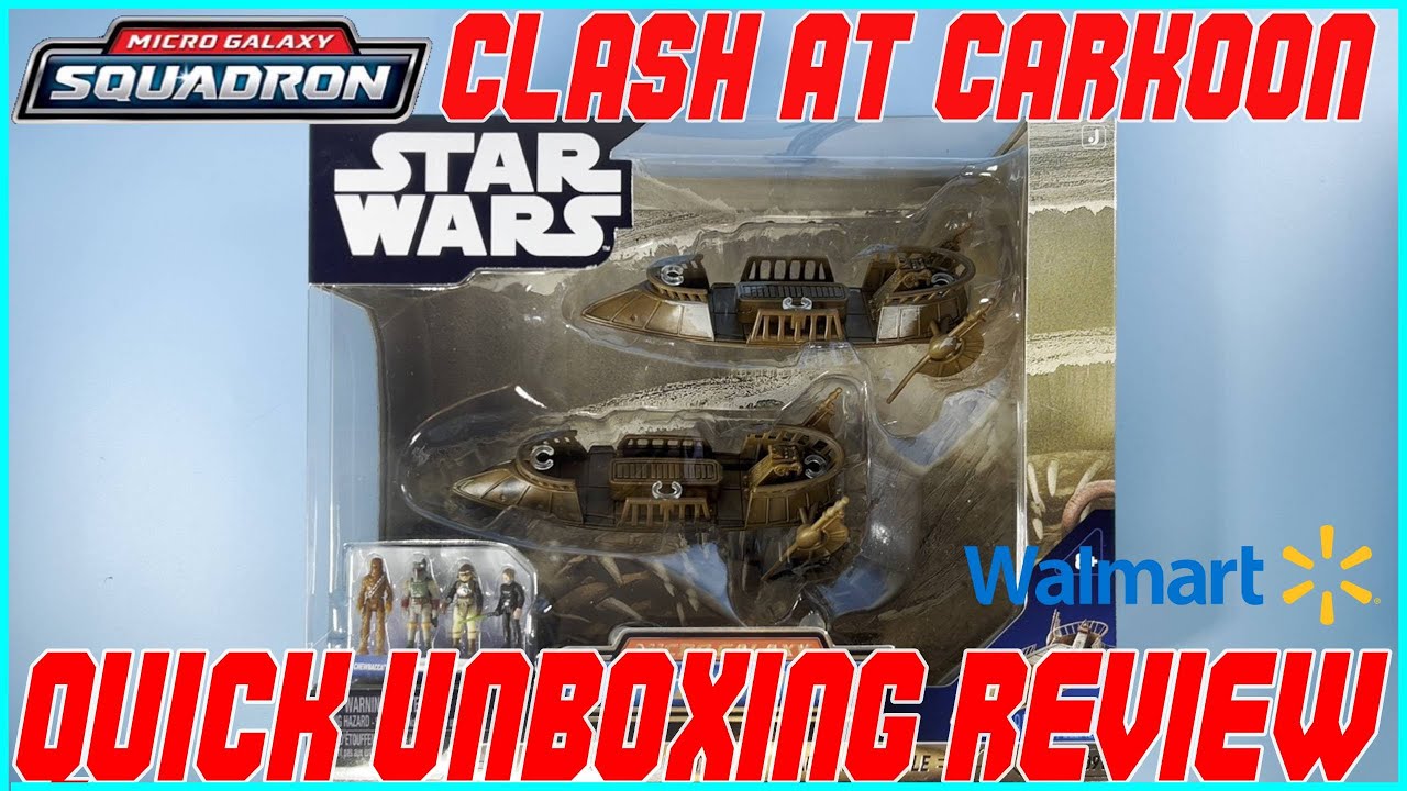 STAR WARS MICRO GALAXY SQUADRON CLASH AT CARKOON BATTLE PACK Quick
