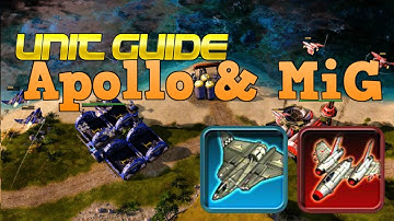 Unit Guide: Apollo Fighter & MiG Fighter | Red Alert 3