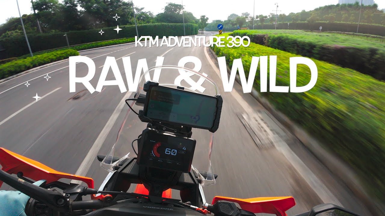 RAW AND WILD KTM 390 ADVENTURE