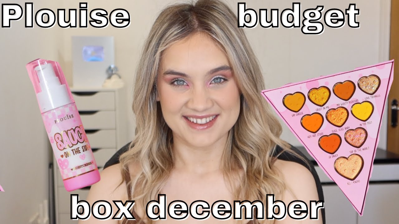 UNBOXING THE PLOUISE BUDGET BOX DECEMBER/ JANUARY PIZZA PLOUISE BUDGET BOX