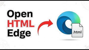 How To Open Html File In Microsoft Edge Tutorial