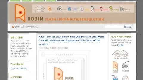 Robin - Flash / PHP Multiuser Solution