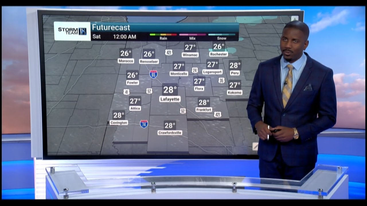 Cold and snow on the way - YouTube