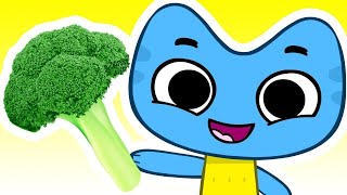 Yes Yes Vegetables Song | Детские Песни | Kit and Kate - Nursery Rhymes Russian