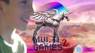 Multi-Games: Rainbow Unicorn Attack Games screenshot 4