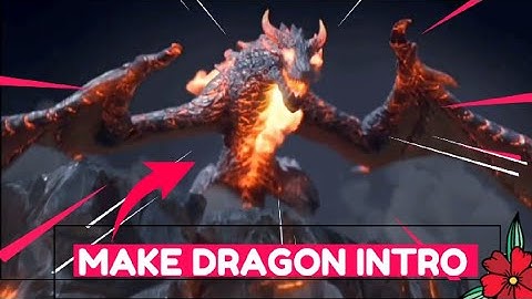 How To Make A Dragon 🐉 Intro On KineMaster Tutorial