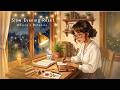 Slow Evening Desk Reset 🌙 A Quiet Routine Before Bed | Cozy Rainy ASMR