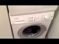 BOSH AXXIS Washer Machine Insane Brutal Spinning Sounds Like A Jet Plane