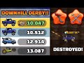 JUMP SHOCKS &amp; SPOILER DESTROY THIS MAP!! 🤯🔥 IN COMMUNITY SHOWCASE - Hill Climb Racing 2