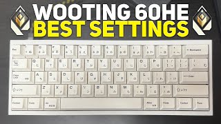 Wooting 60HE BEST SETTINGS
