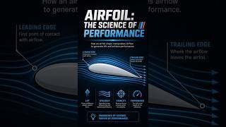 Airfoil - The Science of aerodynamics explained 🏁 #Shorts